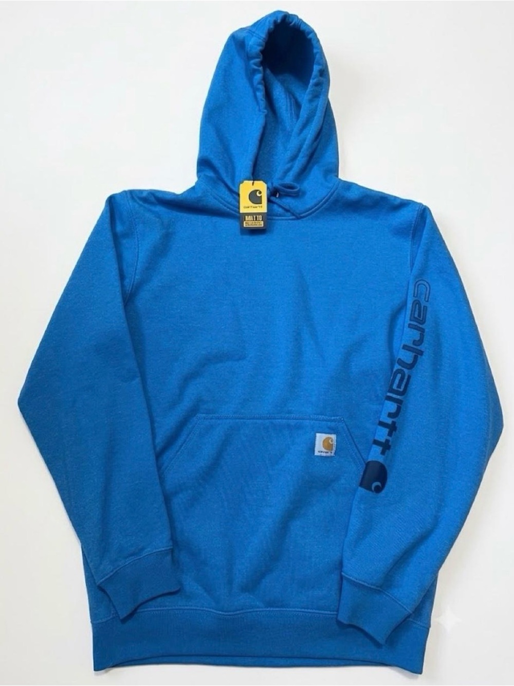 Carhartt Blue Hooded Sweatshirt